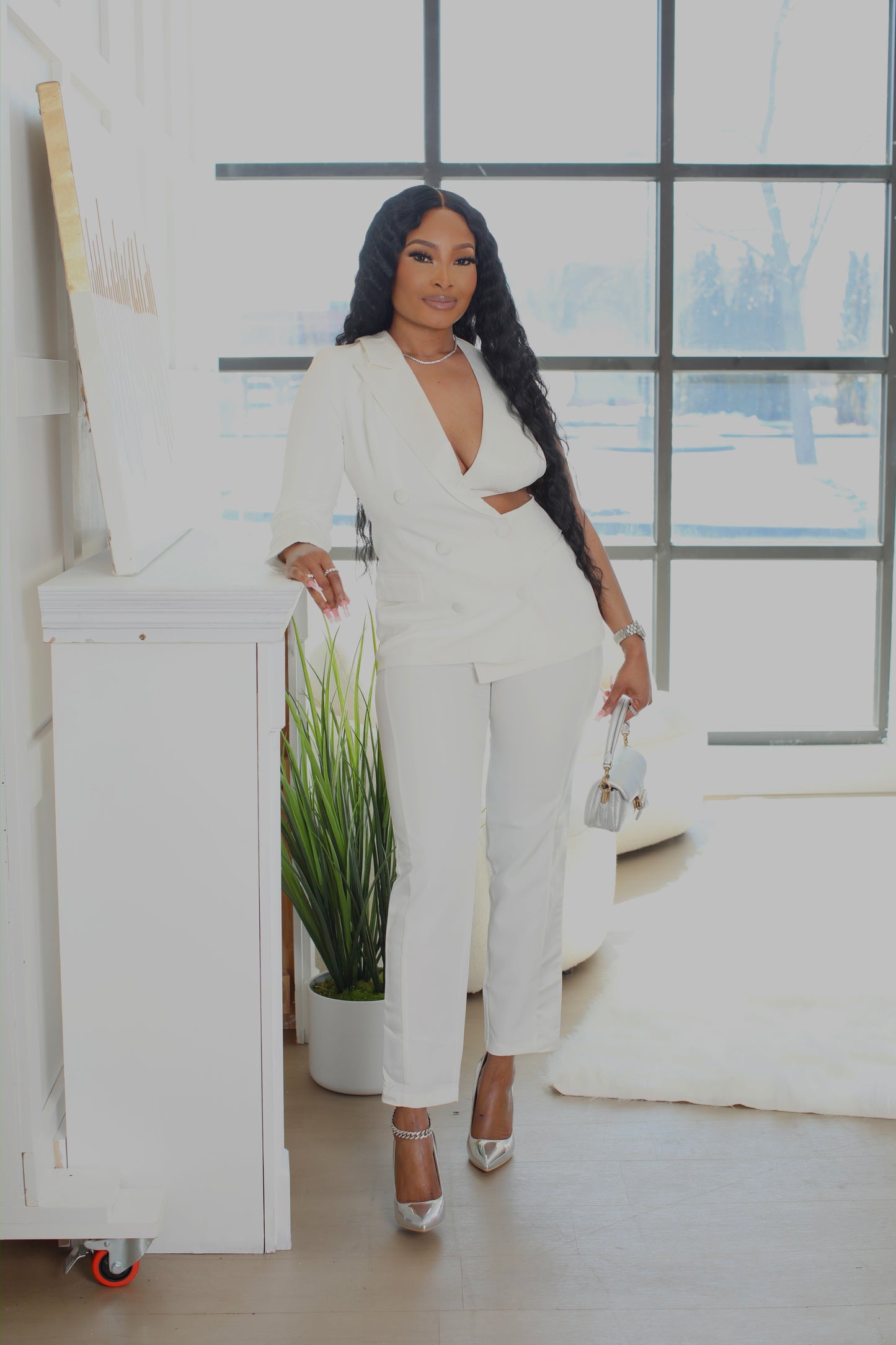 BOSS CHIC BLAZER PANTS SET